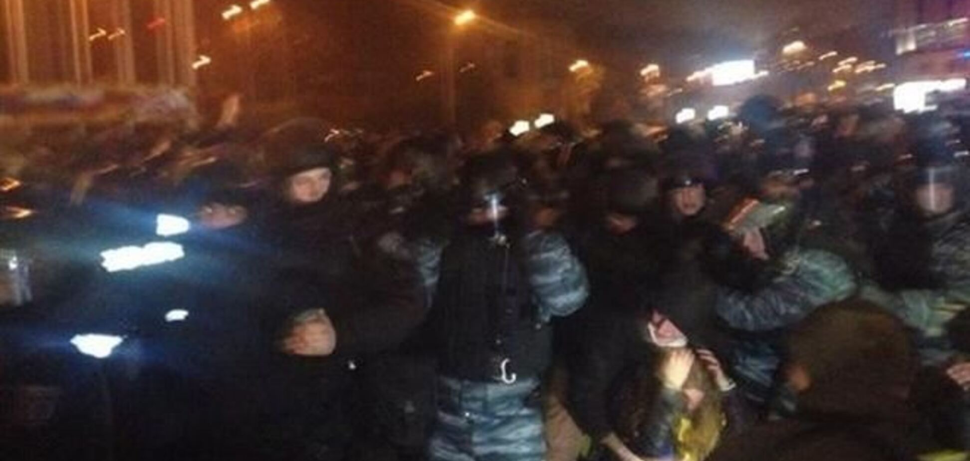 У міліції відхрещуються від розгону протестуючих на Європейській площі