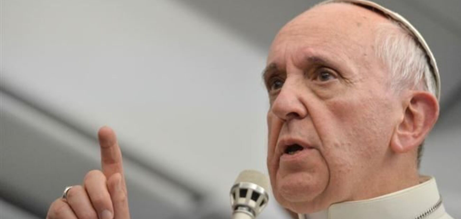 Папа Римский обратился к паломникам на украинском