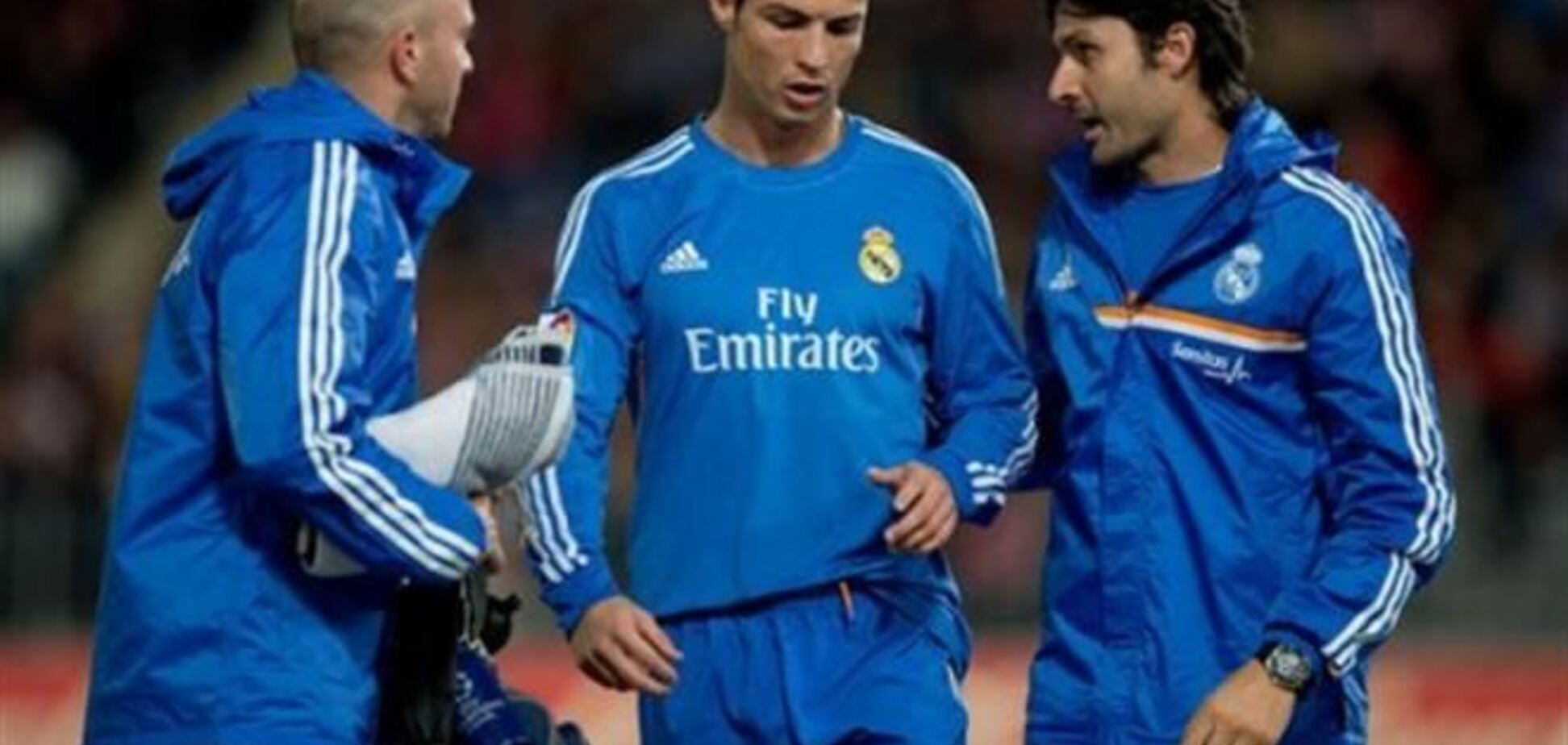 Криштиану Роналду может пропустить три недели из-за травмы