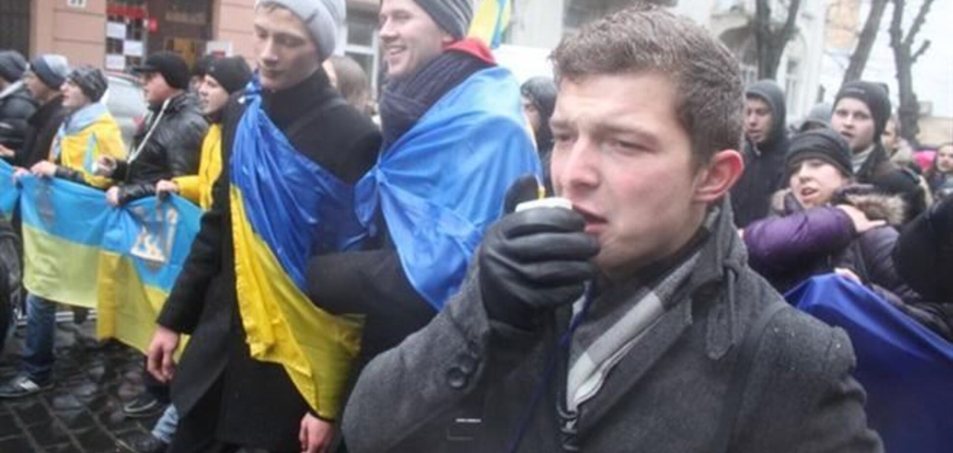 Львовский Евромайдан требует отставки губернатора Львовщины