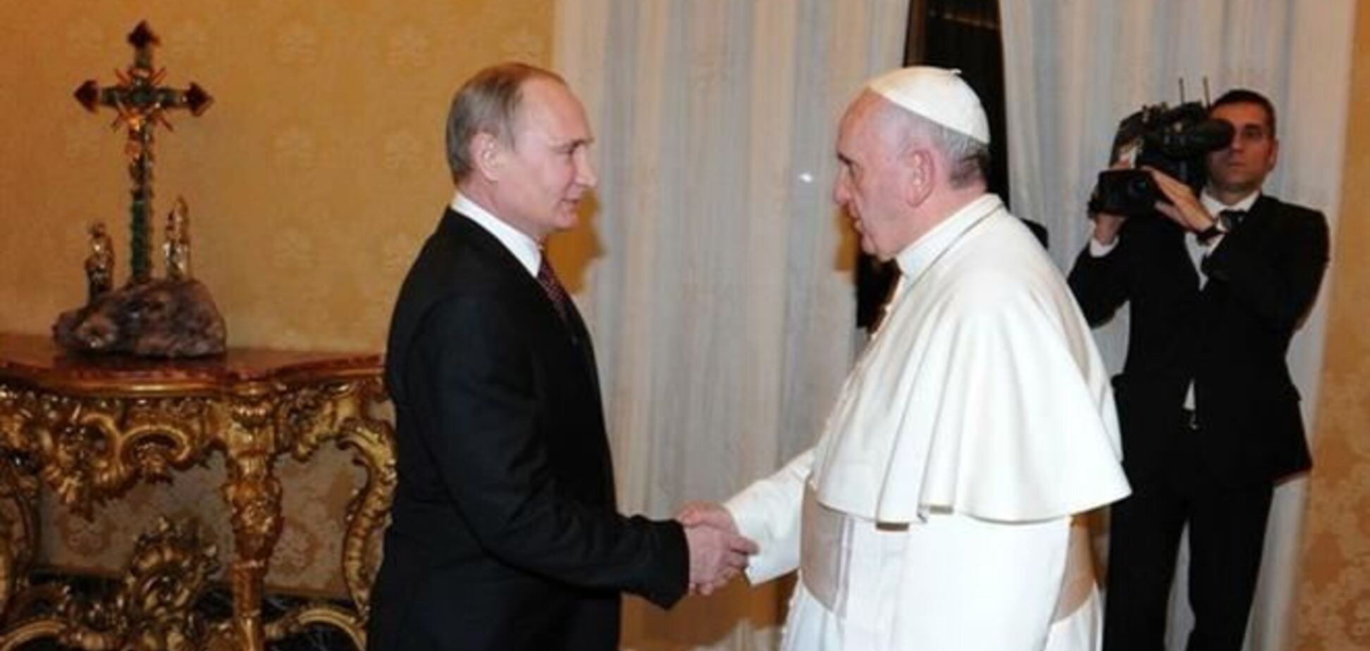 Встреча Путина с Папой Римским длилась вдвое дольше запланированного