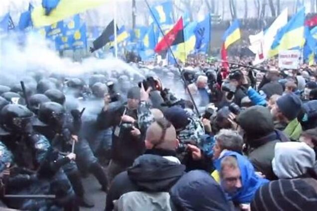 В Киеве милиция задержала двух участников митинга