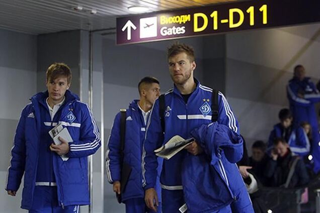 Самолет с 'Динамо' на борту вылетел в Бельгию после 3-часовой задержки