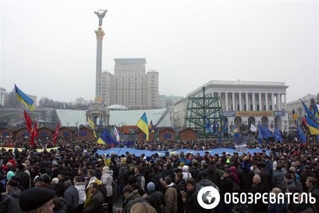 29 ноября на Евромайдан придут лидеры оппозиции