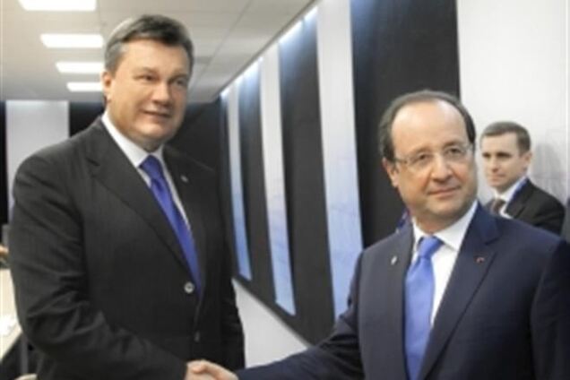 Янукович запросив Олланда в Україну
