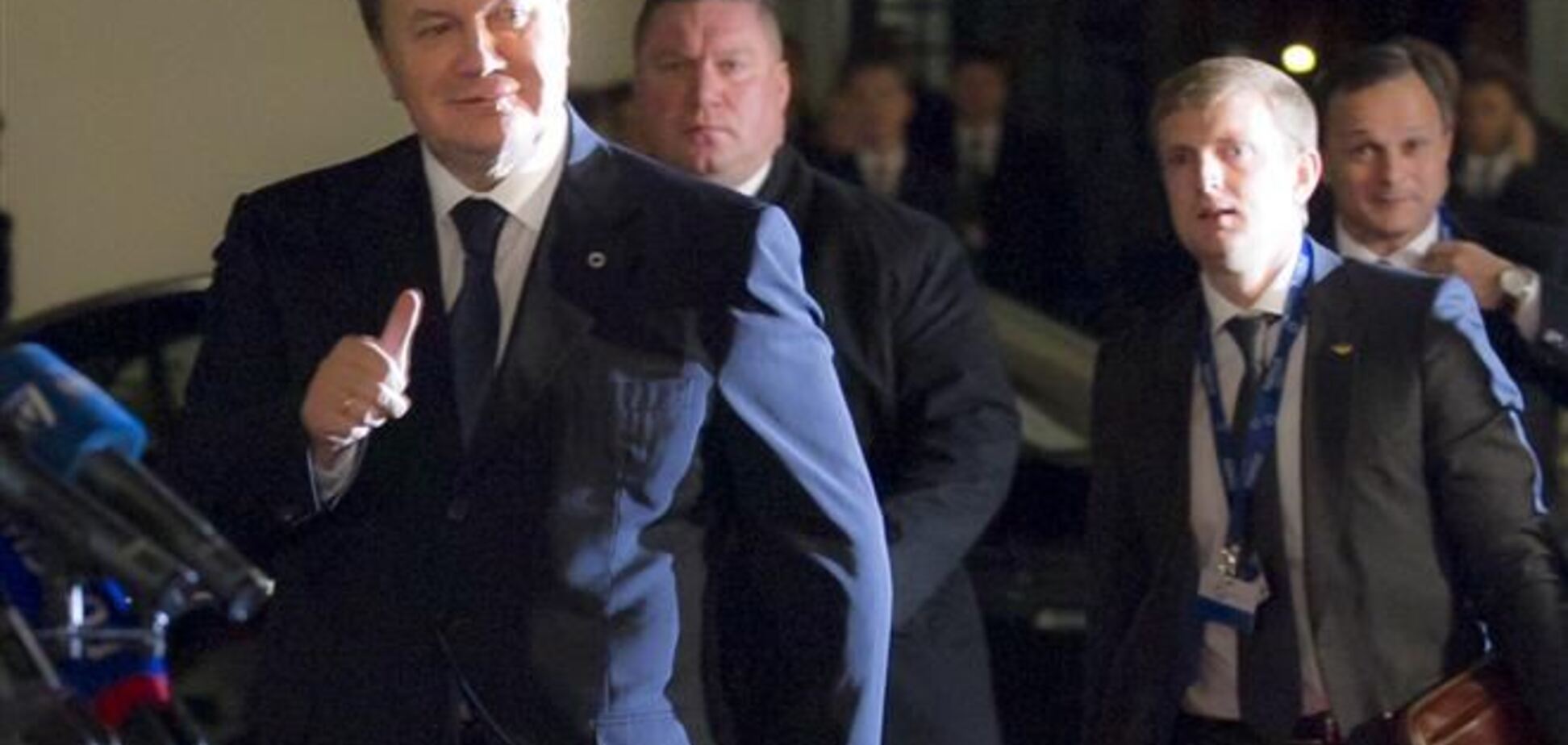 Партия регионов поддержала позицию Януковича по ЕС