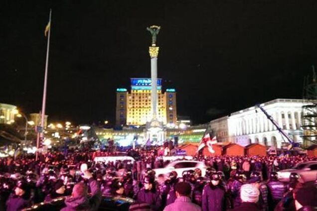 Свободовца после драки с 'Беркутом' забрала скорая