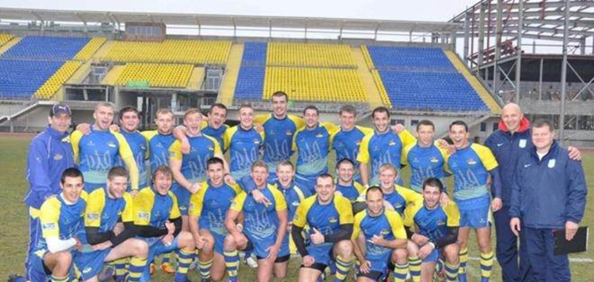 Украинские регбисты деклассировали шведов