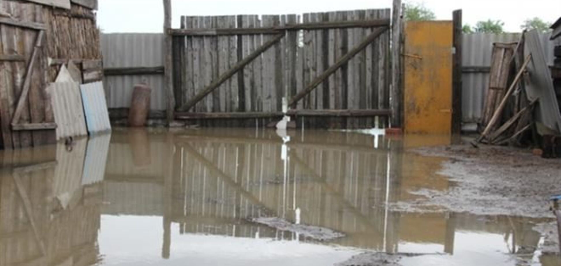 Река затопила два села на Кировоградщине