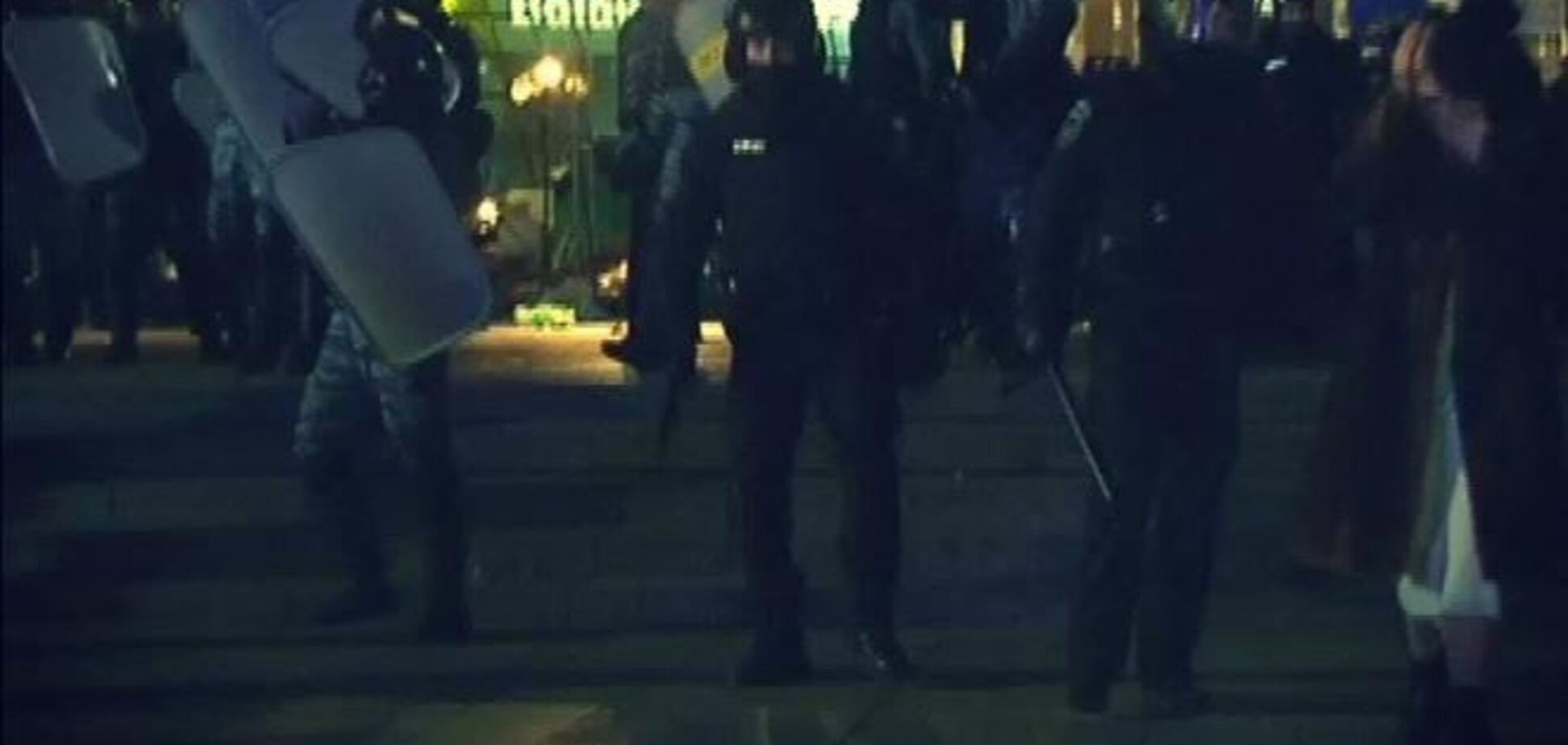 В МВД объяснили причину разгона Евромайдана