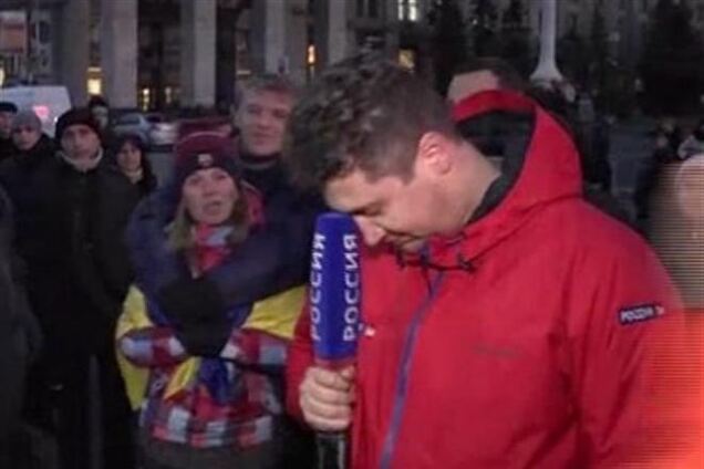 Російському журналісту довелося працювати на Евромайдане під крики 'Говори правду!'