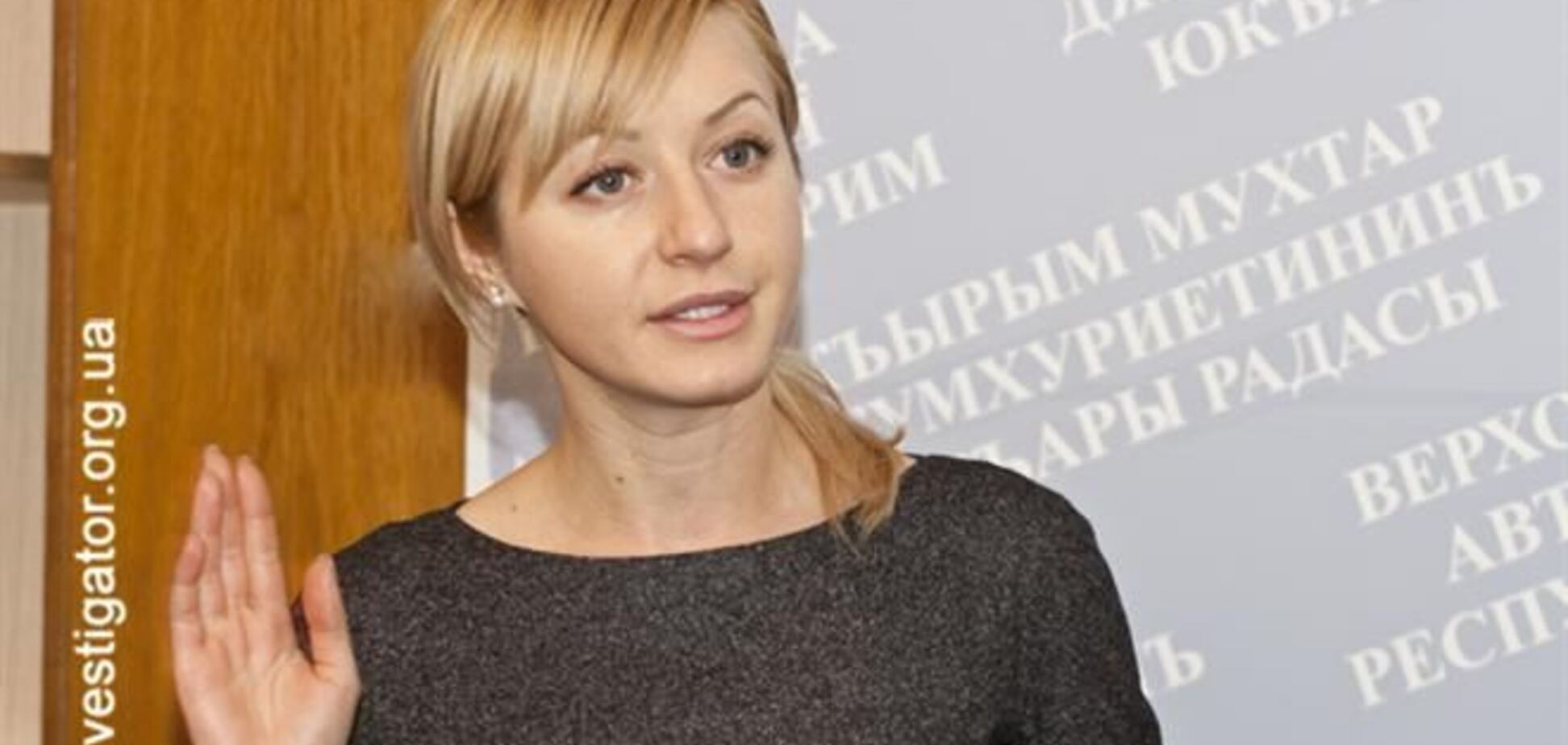 Пресс-секретарь премьера Крыма стала 'заслуженным журналистом'
