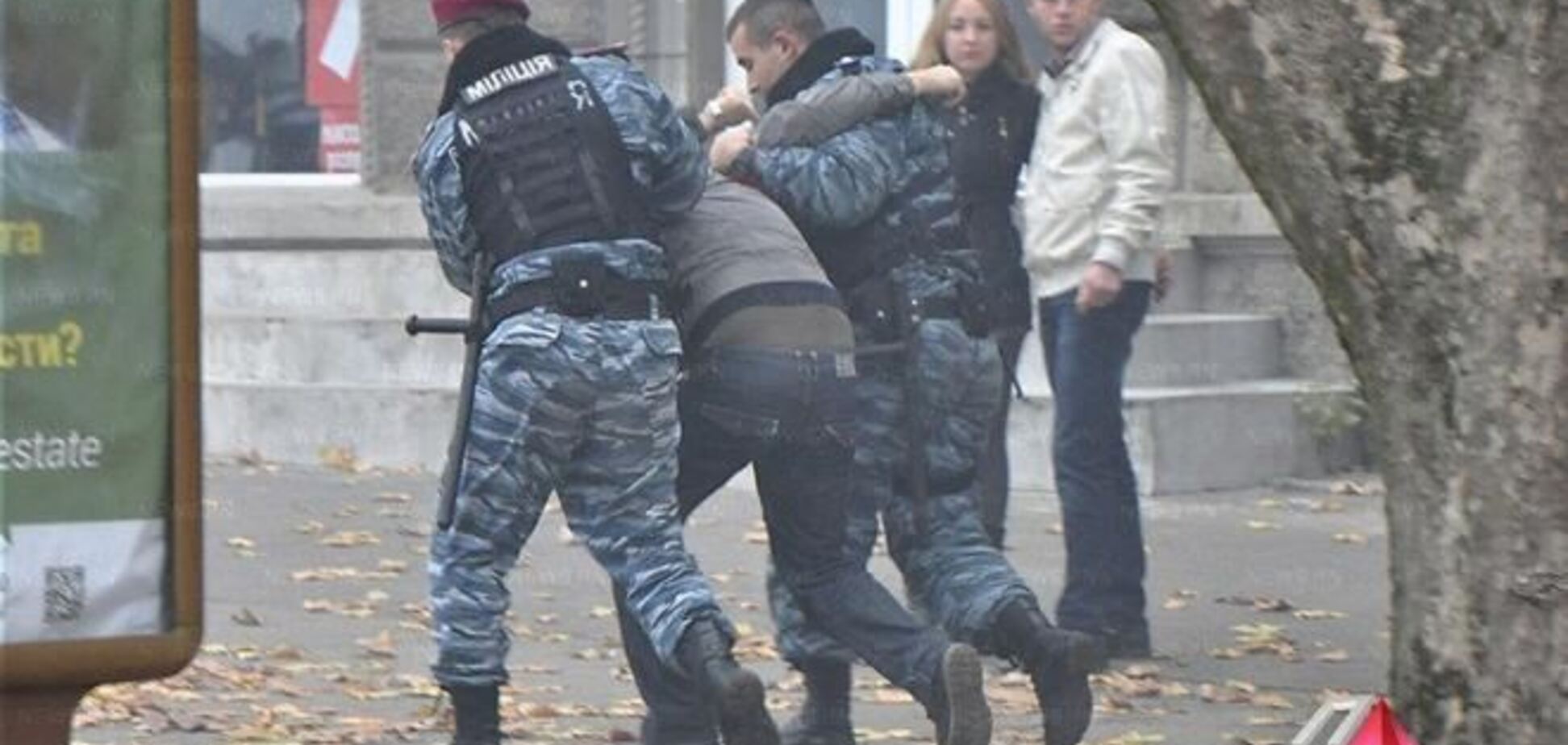 В Николаеве женщина написала заявление в милицию на 'свободовцев'