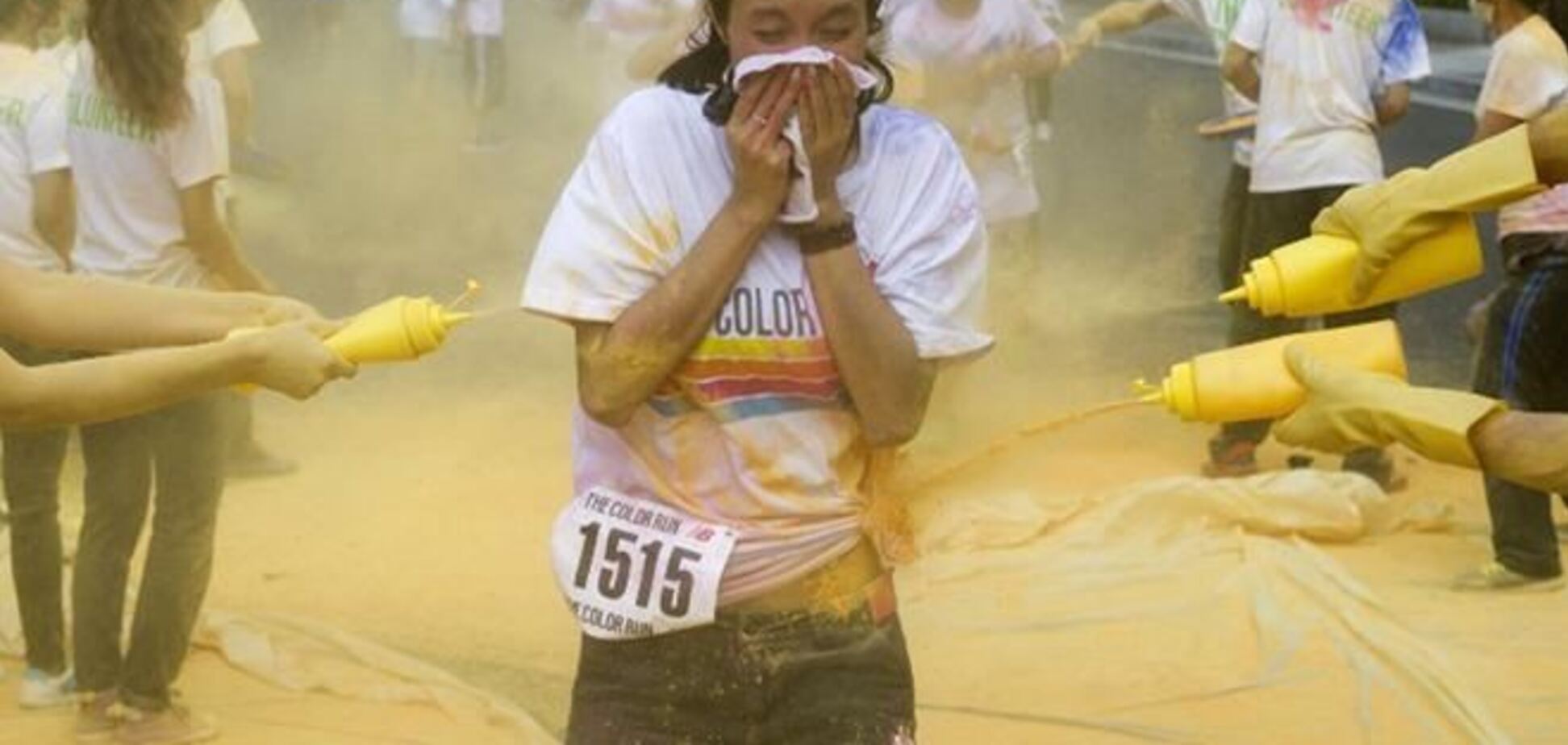 Кольоровий забіг в Китаї
