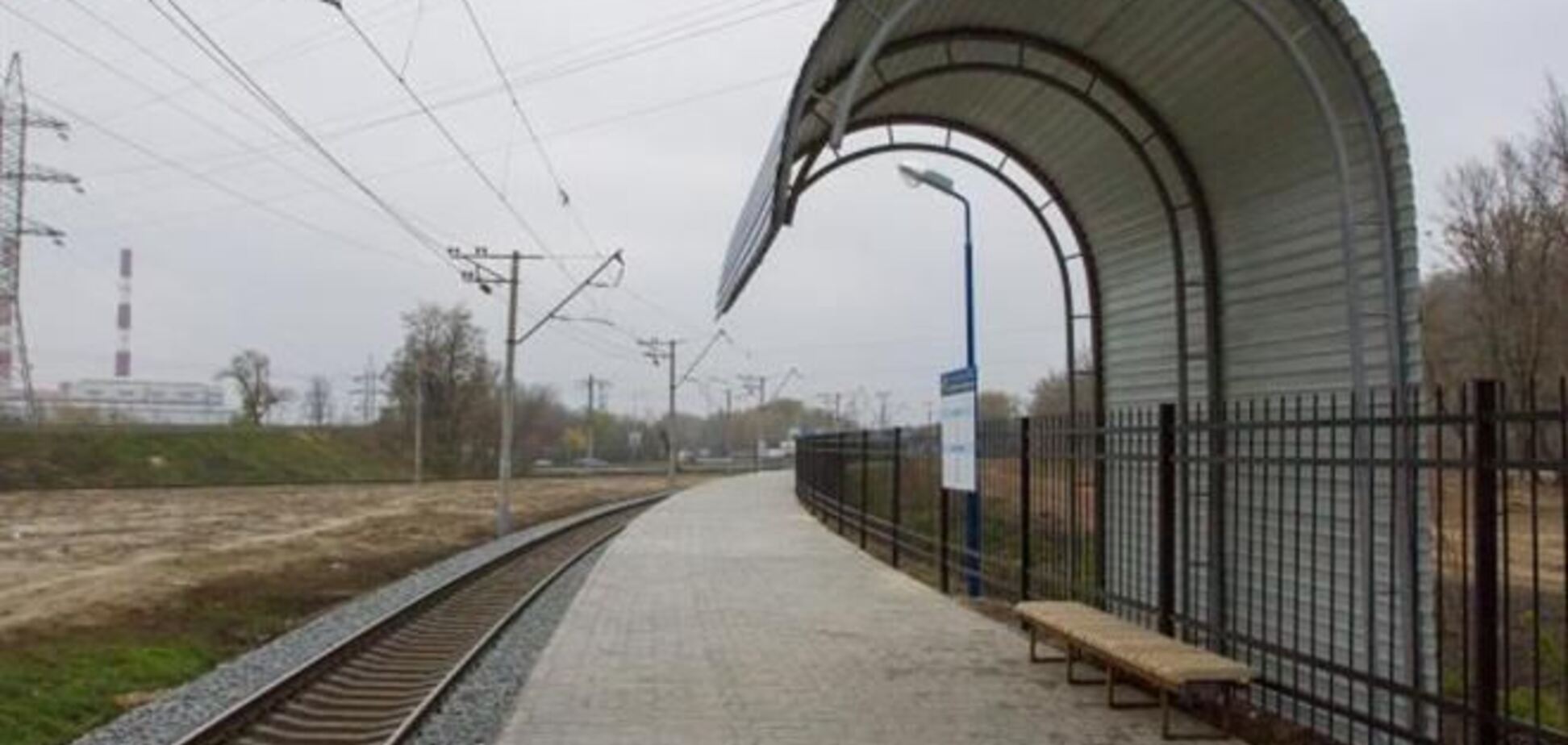 На 'Выдубичах' в Киеве появились новая платформа и пешеходный тоннель