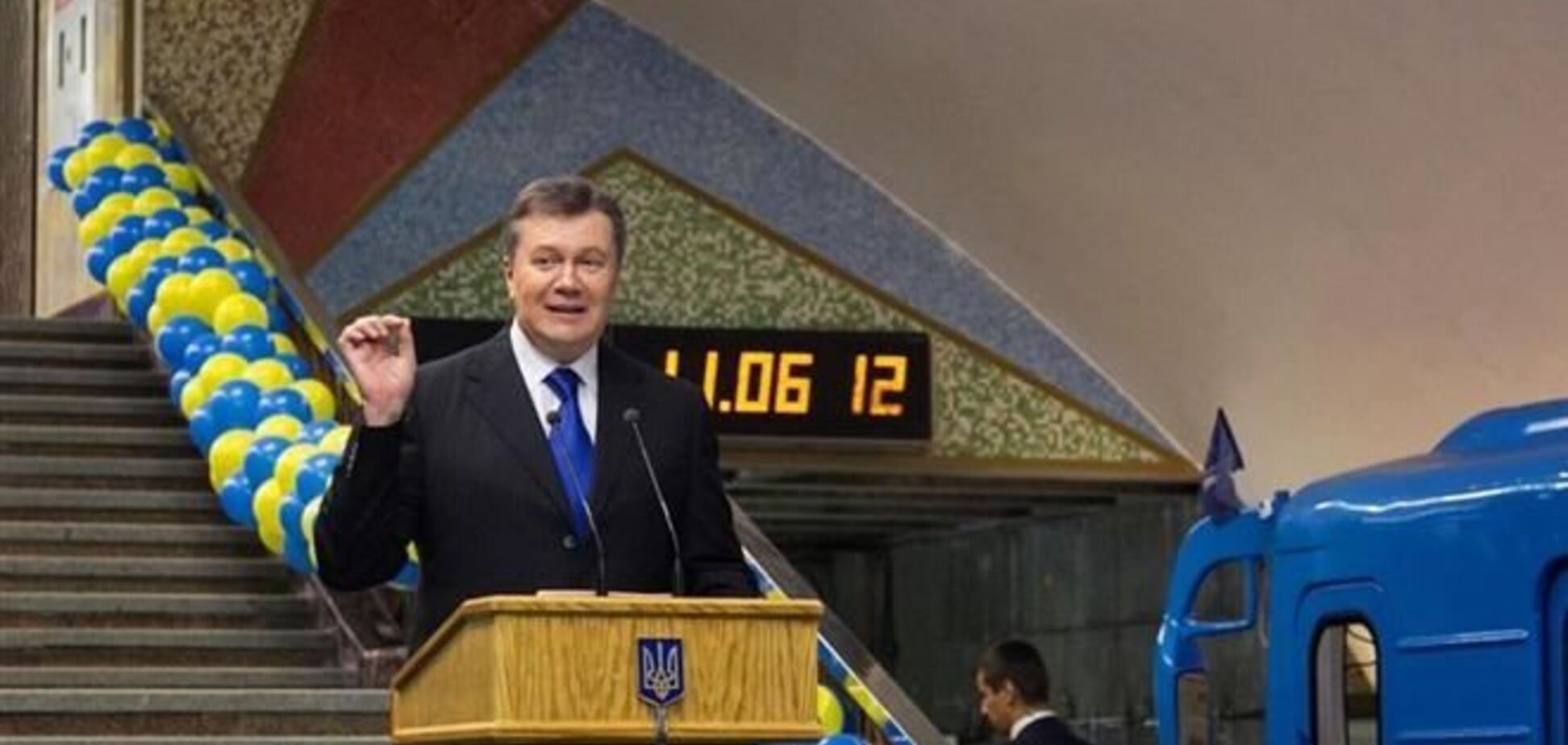 Янукович пообещал метрополитенам Украины новые вагоны