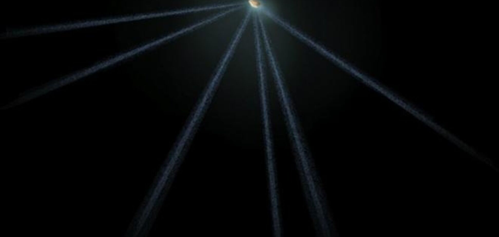 Hubble сфотографировал астероид с шестью хвостами