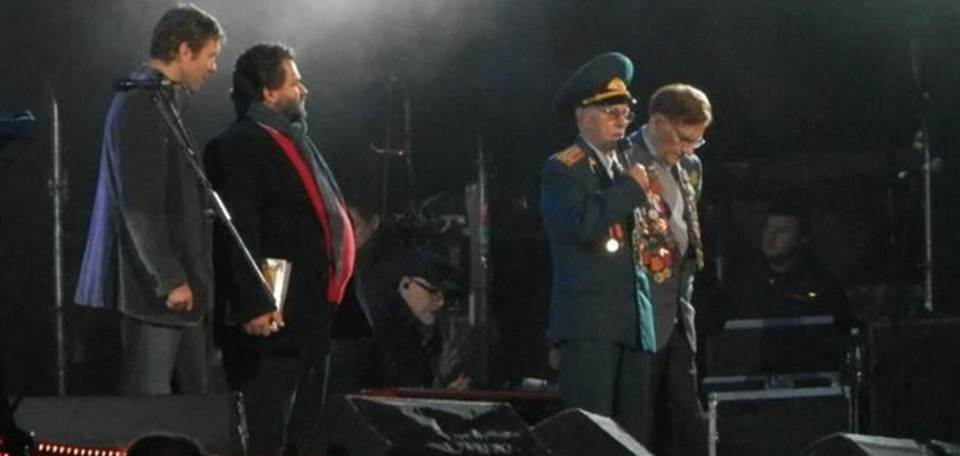 Ветеранов на Майдане встречали криками 'Спасибо!'