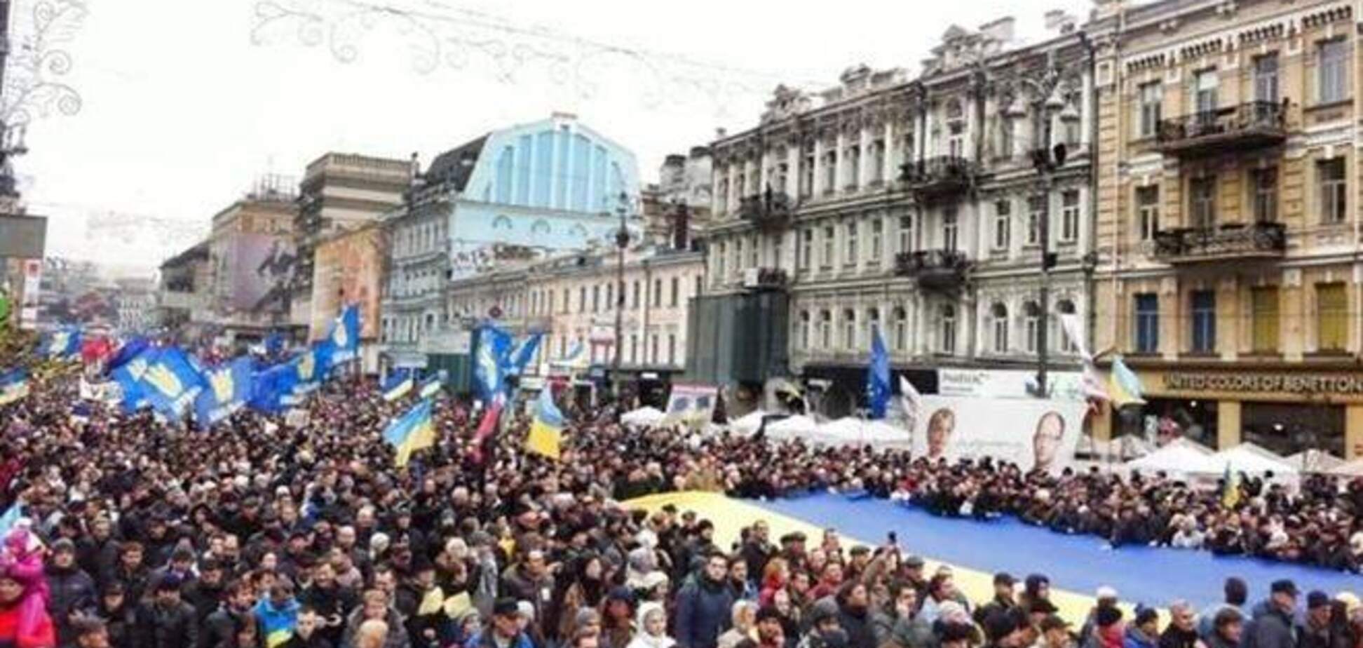 Через мітинг на Евромайдане київське метро - паралізовано 