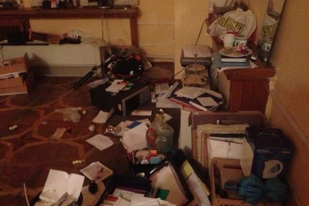 В КГГА разгромлен кабинет пресс-службы