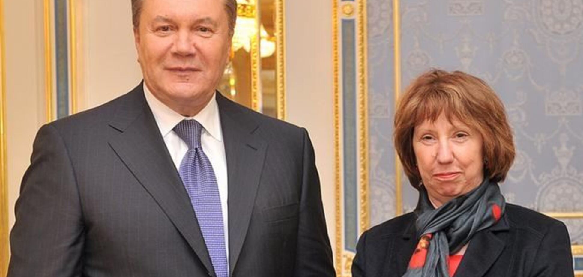 Пресс-секретарь: Эштон обсудила с Януковичем все необходимые вопросы