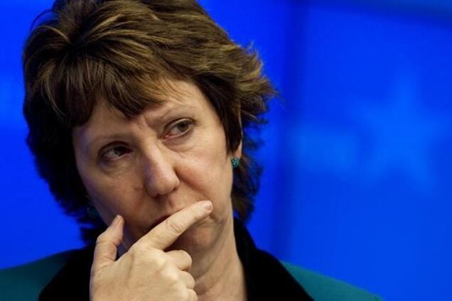 Ештон прибула в Україну, щоб допомогти врегулювати кризу