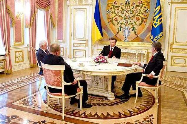  Встреча Януковича с Президентами независимой Украины завершилась