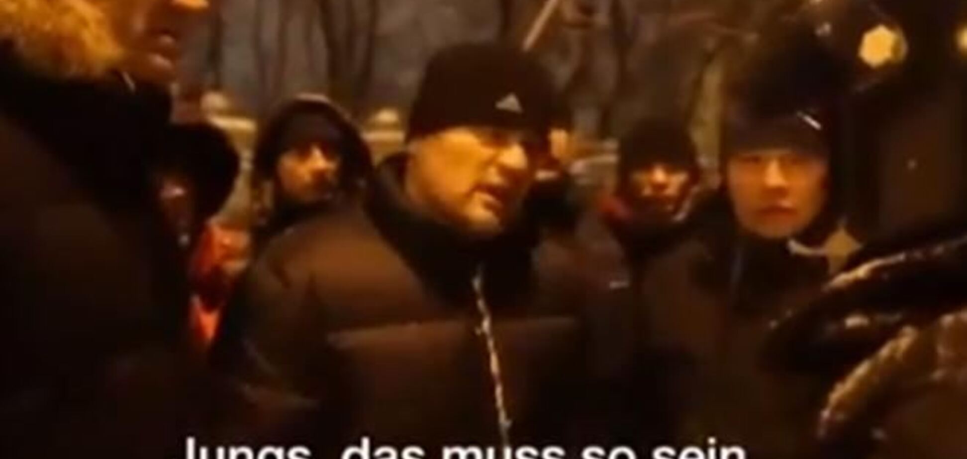В Сети появилось видео, на котором Кличко договаривается с 'Беркутом' о драке