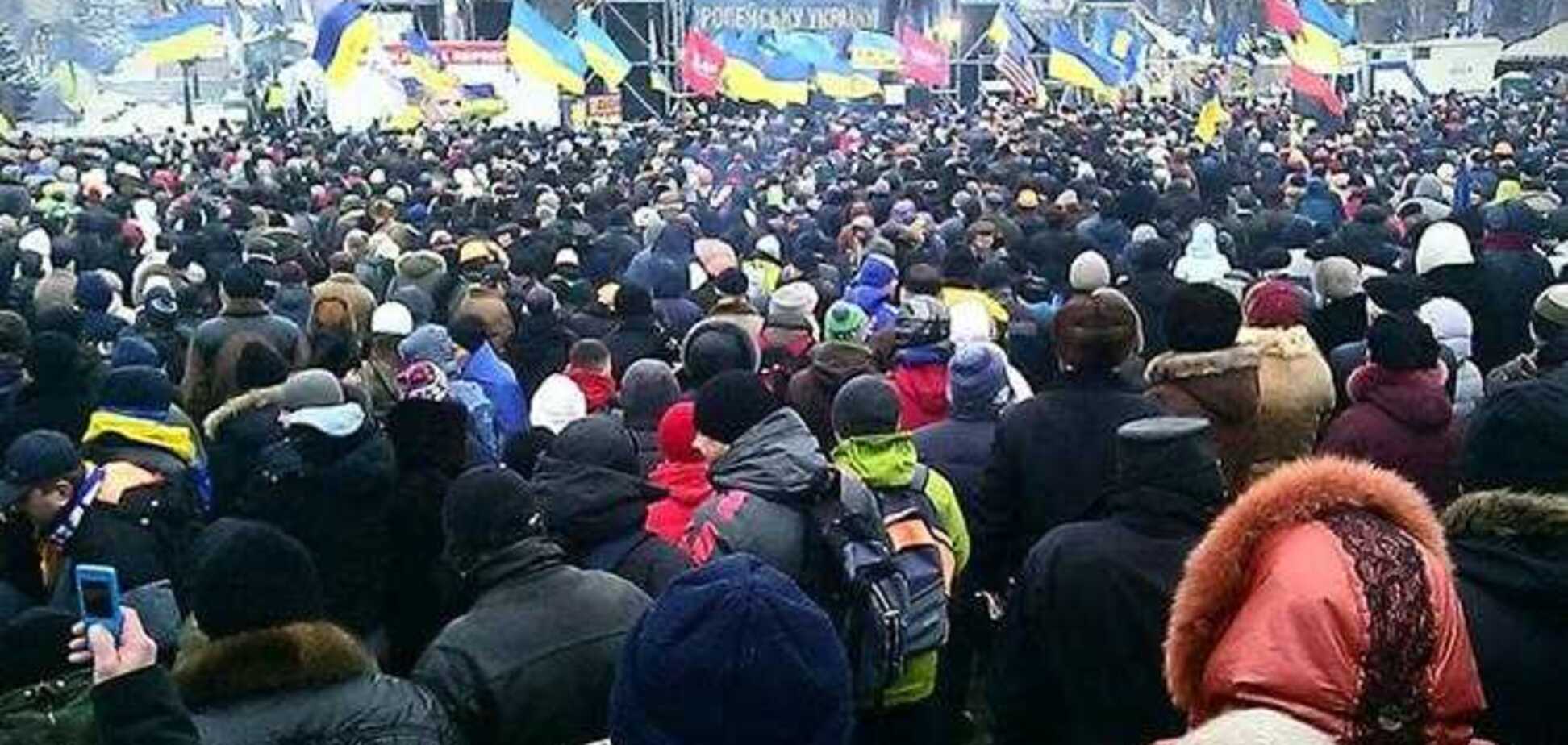 Машинист киевского метро рассказал пассажирам о ночных событиях на Майдане