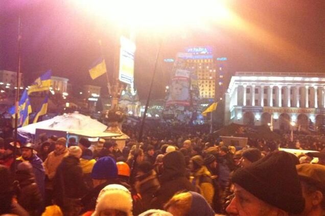 Милиция посчитала митингующих в Киеве