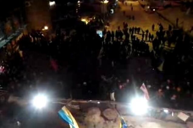 ГАИ не пропускает машины в центр Киева