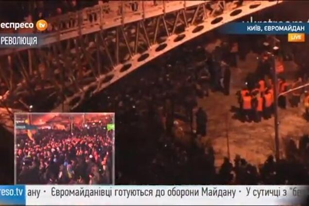Турчинов: Янукович показує ЄС свою силу, розганяючи Евромайдан