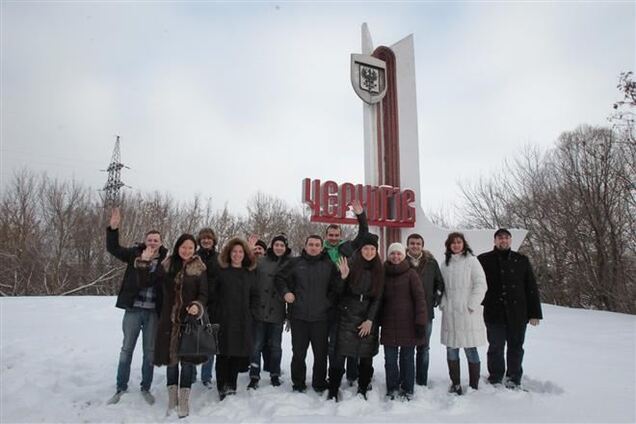 Болельщики нашей сборной посетили пивзавод в Чернигове