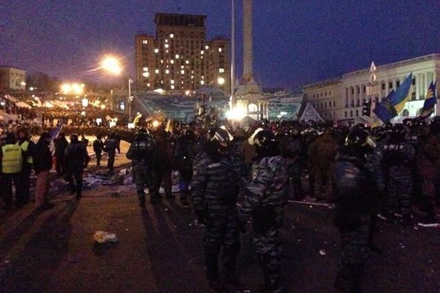 Милиция отпустила восьмерых задержанных на Майдане