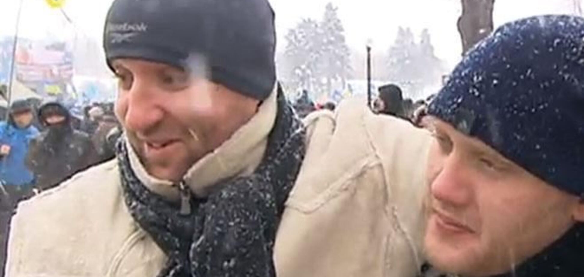 Участники антимайдана: Янукович за Европу, он все подпишет! Видео