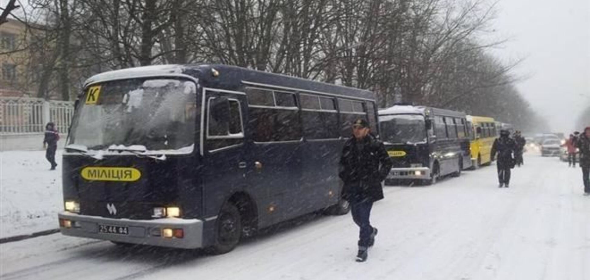 У МВС заперечують блокування автобусів на під'їздах до Києва