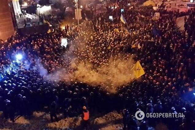 Вышеградская группа раскритиковала украинскую власть за разгон Евромайдана