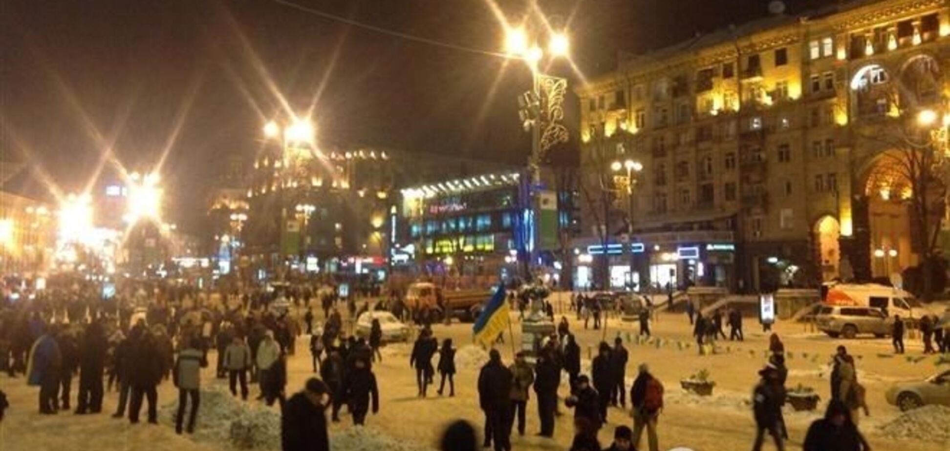 Евромайдан готов стоять до Рождества 