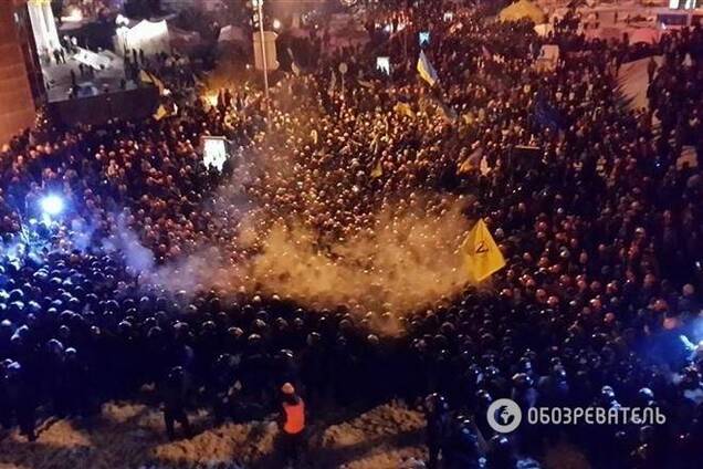 Тягнибок предупредил о провокации 'титушек' ради силового разгона Евромайдана