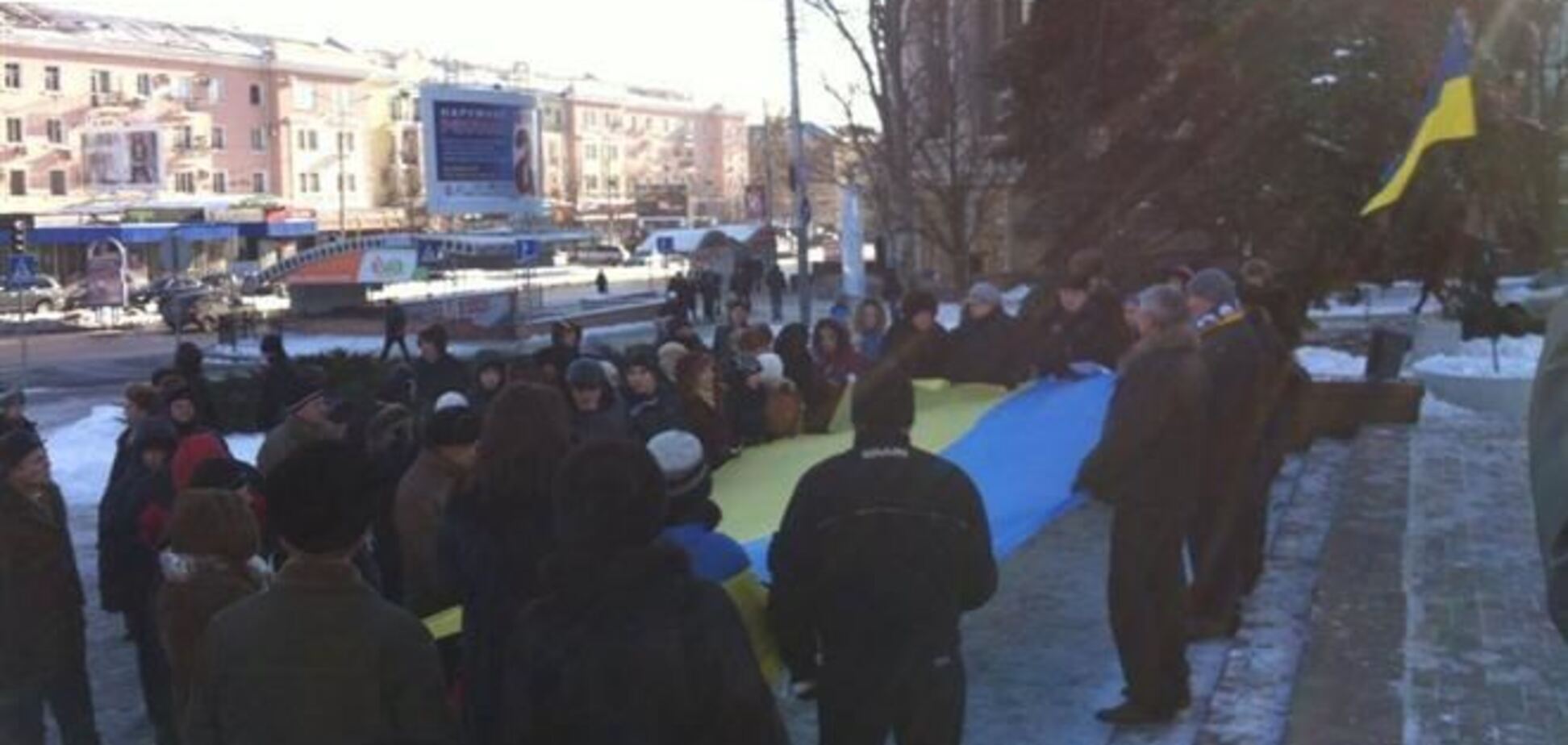В Донецке  участникам  Евромайдана сделают удостоверения