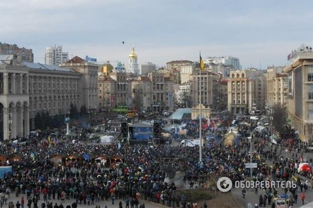 Евромайдановцам нужны рации, хлеб и дрова