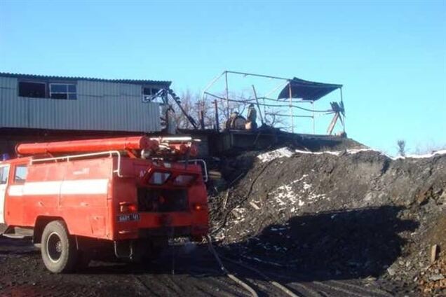 На Луганщине горела шахта с почти 200 горняками