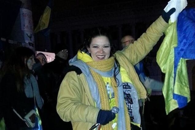 Руслана: стою на коленях перед каждым, кто пришел на Майдан