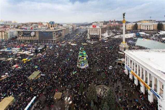 На Евромайдане собираются участники 'народного вече'