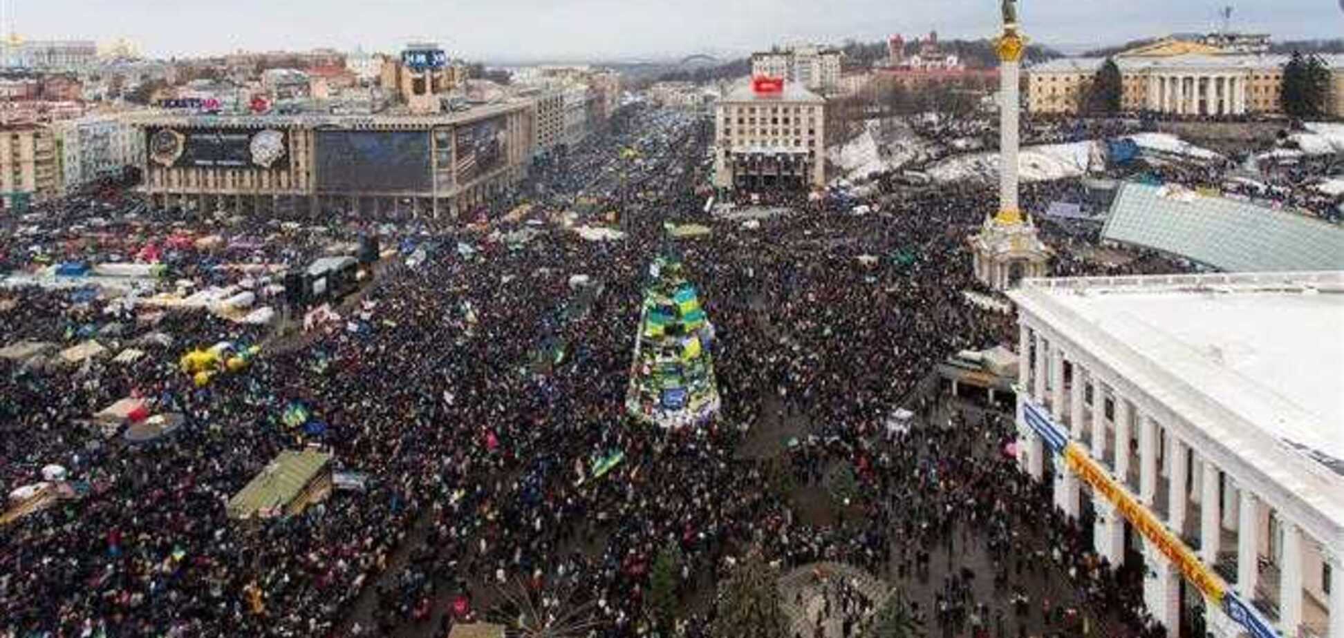 На Евромайдане собираются участники 'народного вече'