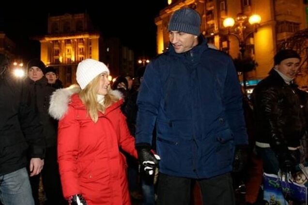 Кличко женится на Панеттьери, когда закончится Евромайдан