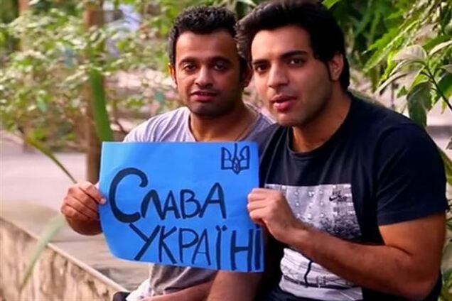 Жители Индии надели вышиванки и обратились к украинцам