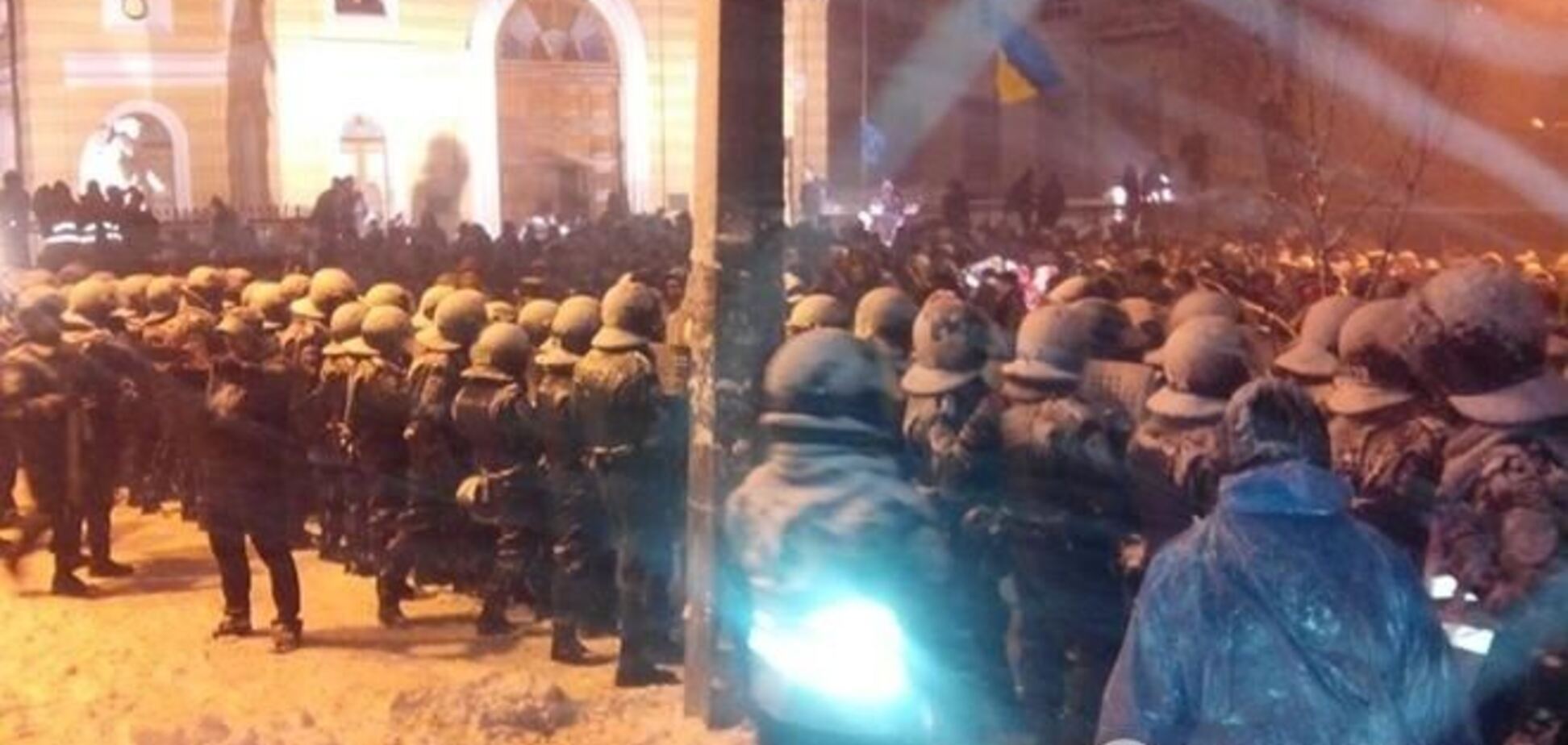Янукович-молодший показав добірку відео, на якому провокатори б'ють 'Беркут'