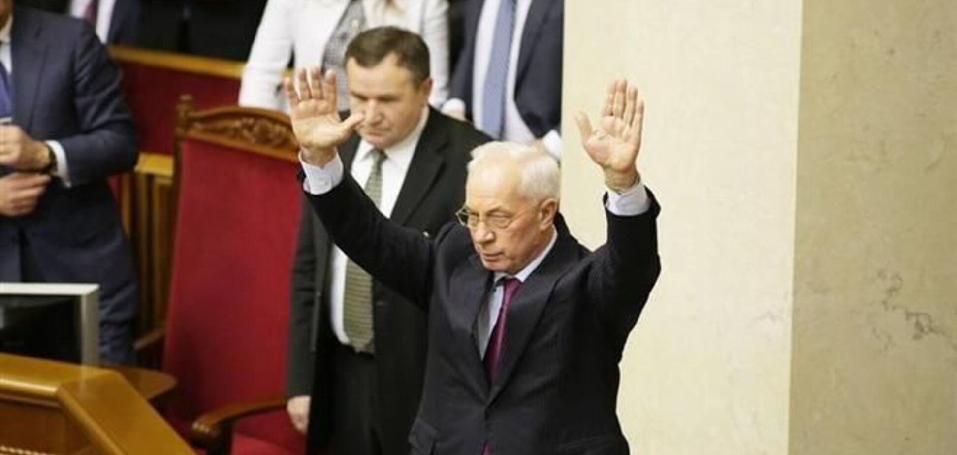 В Раде зарегистрировали постановление с требованием об отставке Азарова
