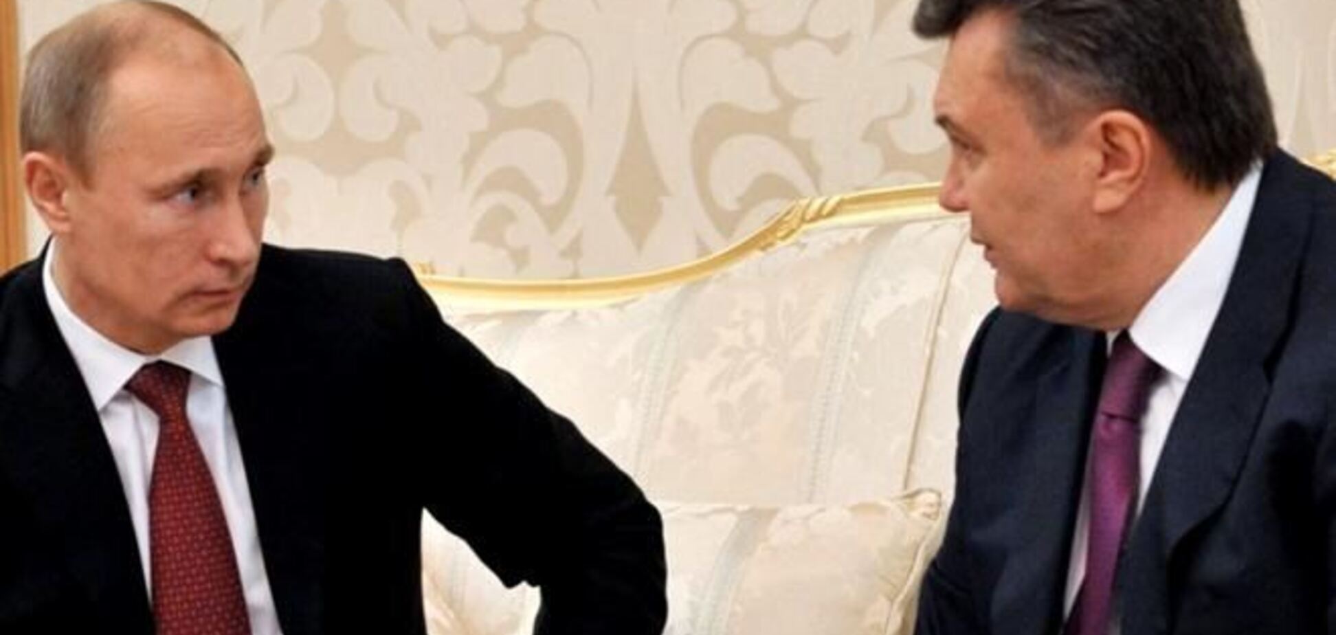 Янукович отказался от пресс-конференции после встречи с Путиным